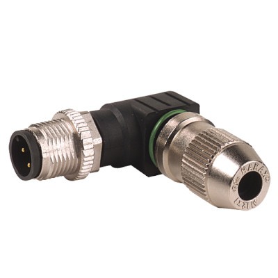 M12 Konektor – muški pod kutom 4-polni IDC