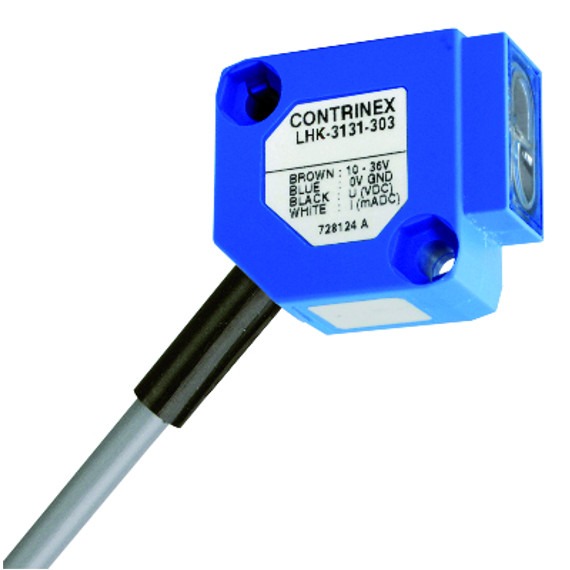 Difuzni senzor s prigušivačem pozadine 30x30x15