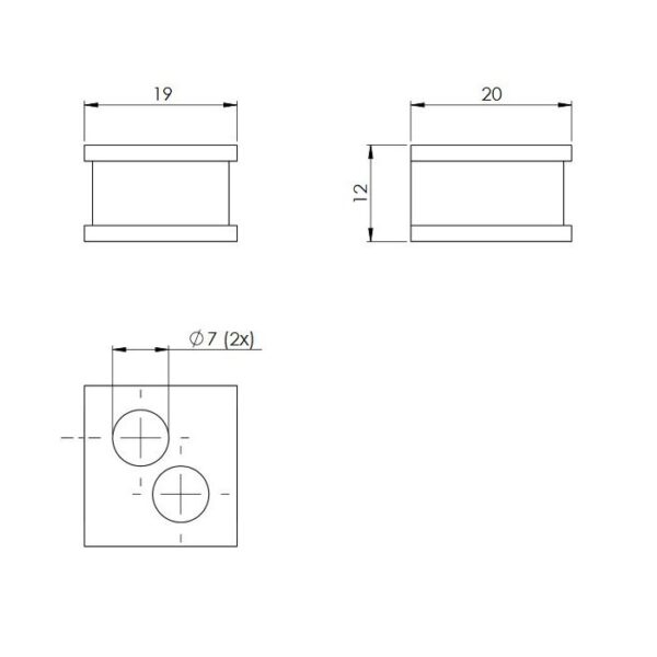 QT umetci, za više kabela