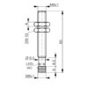 Senzor Full Inox M8