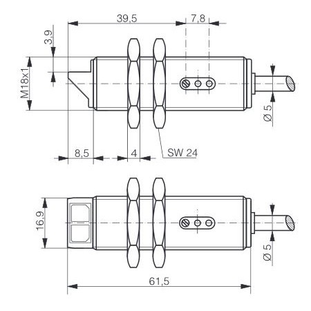Refleksivni senzor M18