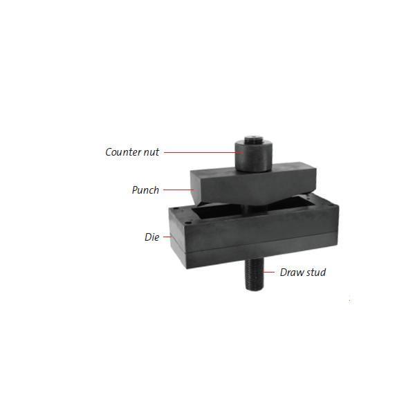 Pravokutni i kvadratni izrezivači - hidraulični probijač