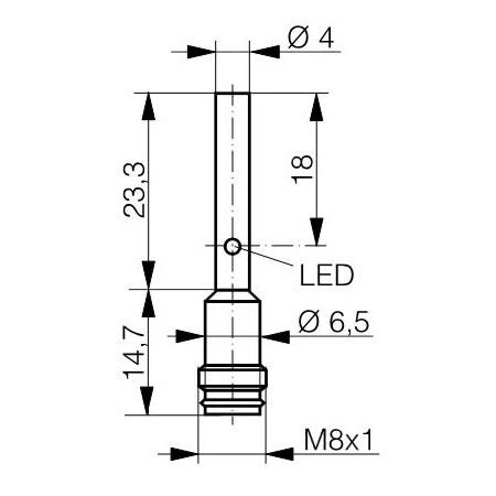 DW-AS-502-04_1 Senzor Extra Distance Ø4