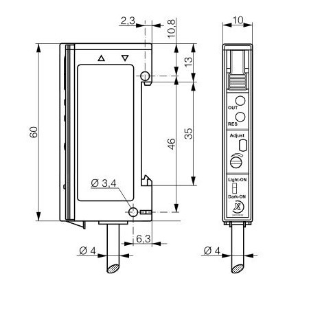 Pojačalo s optičkim vlaknima 31x60x10