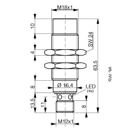 Contrinet R/W LF modul M18