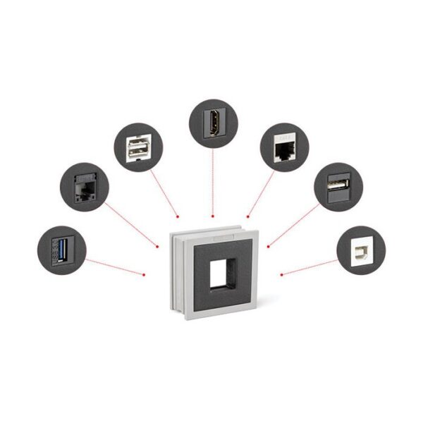 AT-KS_1 IMAS-CONNECT, adapterski umetak za Keystone spojnice, za KT