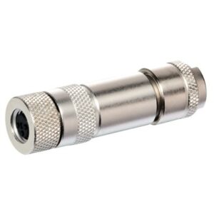 M8 Konektor – ženski ravni, 3-polni, screw, shielded