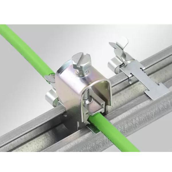 CC-LFC/SKL - EMC set zaštitne i kabelske stezaljke, montaža na C-šinu