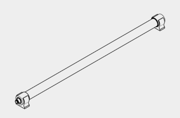 81500 Strojna lampa - TUBE 13 W | 570 mm