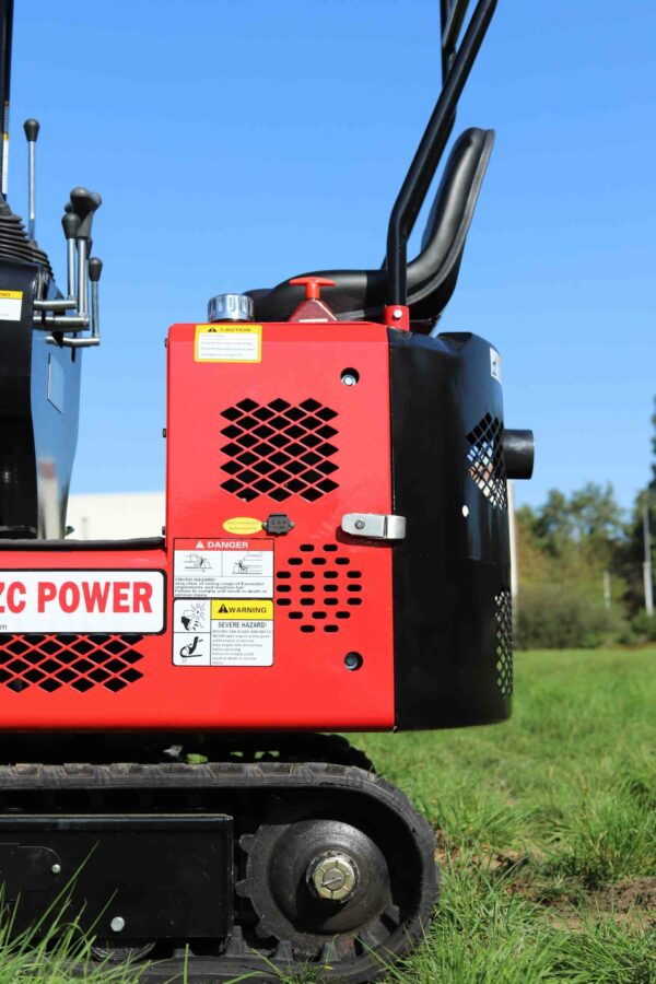 Mini Bager dizel DKB880 + 3 dodatna alata!